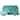 Elama Fleur De Lys 20 Piece Dinnerware Set in Turquoise