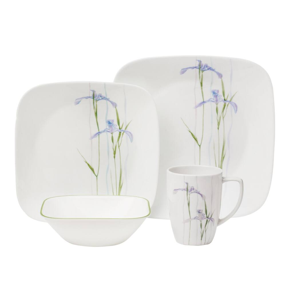 Corelle Square Round 16-Piece Dinnerware Set (Service for 4 ...