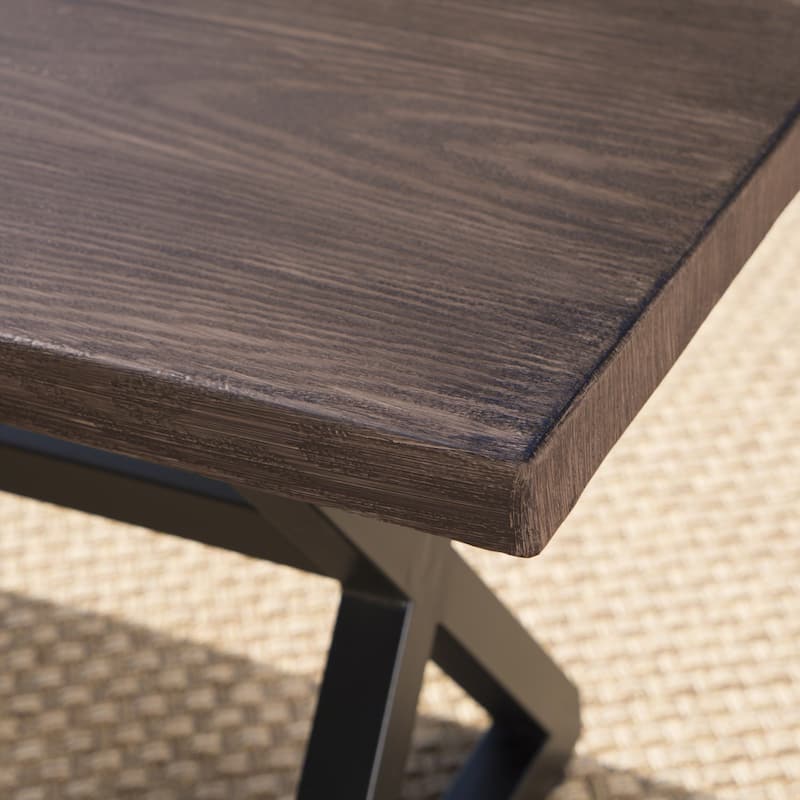 Rolando Outdoor Aluminum Dining Bench by Christopher Knight Home