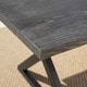 preview thumbnail 9 of 9, Rolando Outdoor Aluminum Dining Bench by Christopher Knight Home