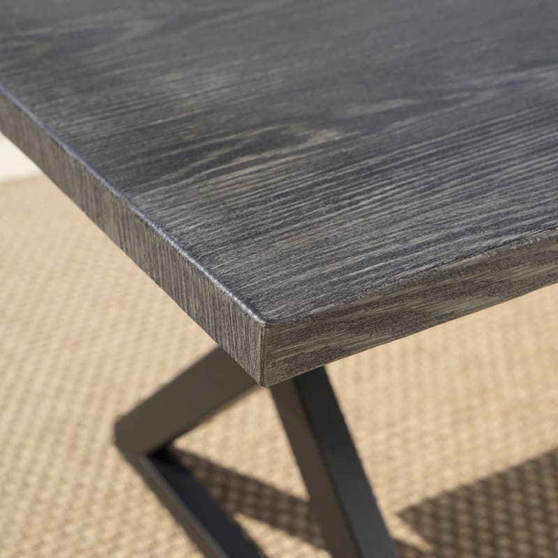 Rolando Outdoor Aluminum Picnic Dining Table by Christopher Knight Home - 70.50"L x 35.25"W x 29.00"H