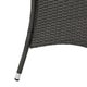 preview thumbnail 10 of 14, Franco Outdoor 5-piece Square Wicker Dining Set with Cushions by Christopher Knight Home