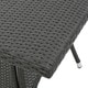 preview thumbnail 9 of 14, Franco Outdoor 5-piece Square Wicker Dining Set with Cushions by Christopher Knight Home