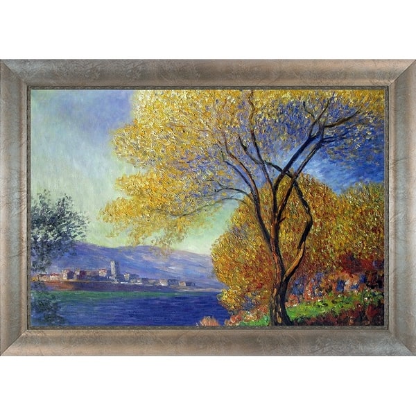 La Pastiche Claude Monet 'Antibes, View of Salis' Hand Painted Oil ...