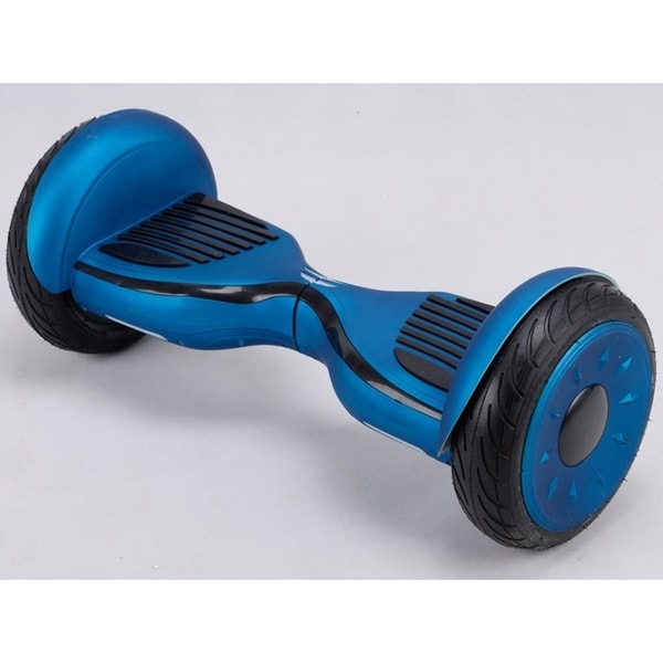 MotoTec Hoverboard 36v 10inch Matte Blue Bluetooth Bed Bath