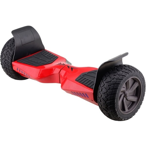 MotoTec Hoverboard Transformer 36v 8.5inch Red Bluetooth Bed