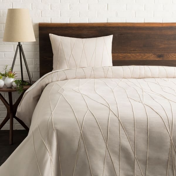 Shop Akulina Cream Modern Duvet Cover Set Overstock 18112777