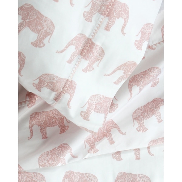 pink elephant sheets