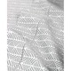 preview thumbnail 4 of 3, Cotton 400 Thread Count Grey Arrow Embroidered Sheet Set