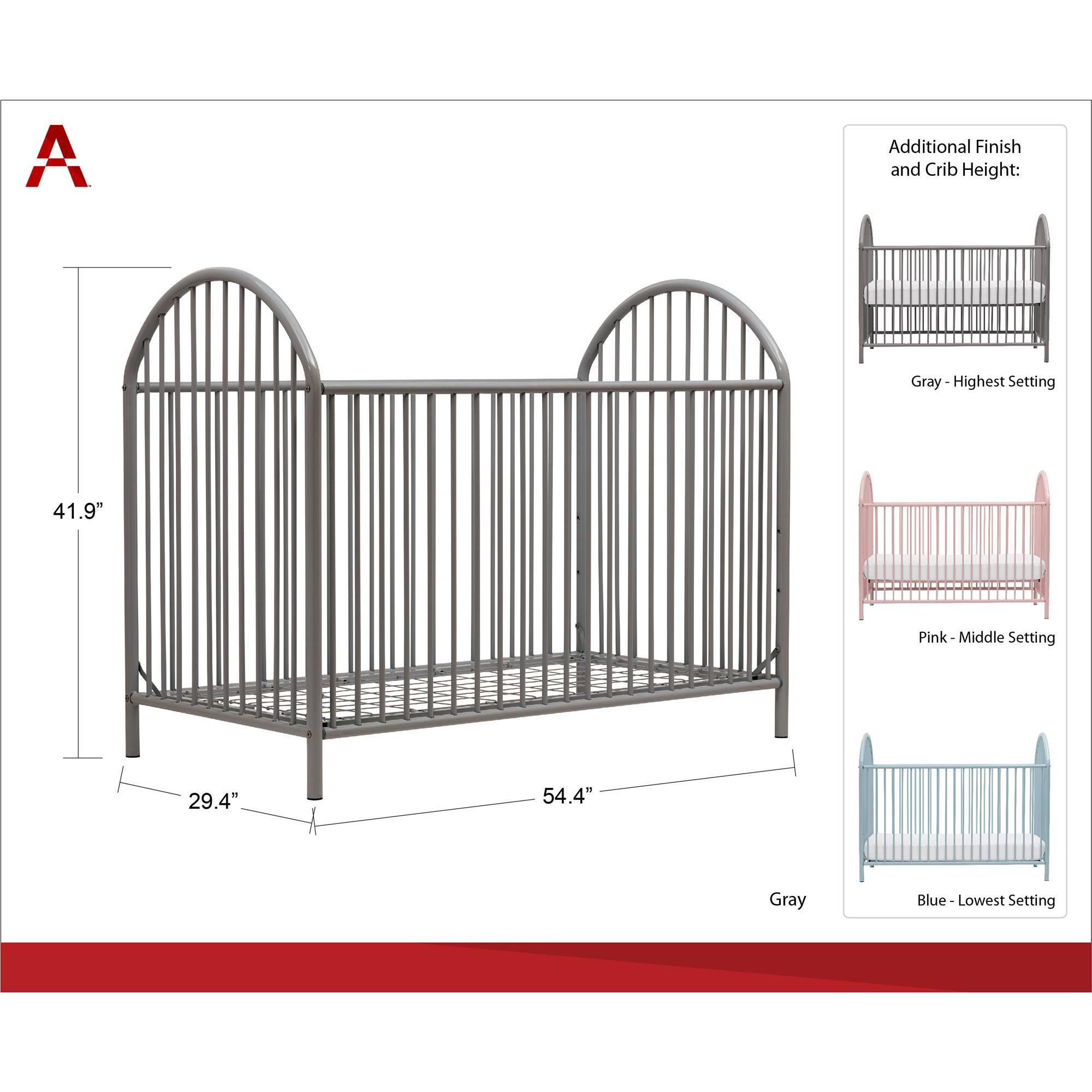 prism metal crib