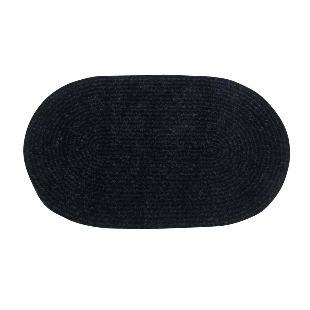 Better Trends Chenille Solid & Tweed Braid Collection is Durable and Stain Resistant Reversible Indoor Area Utility Rug