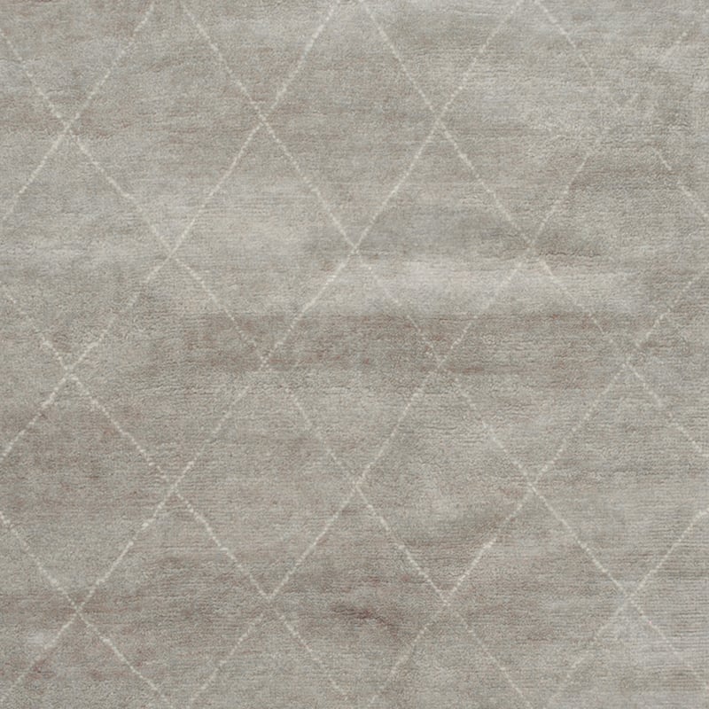HERAT ORIENTAL Handmade Moroccan Trellis Wool Rug - 8' x 10'