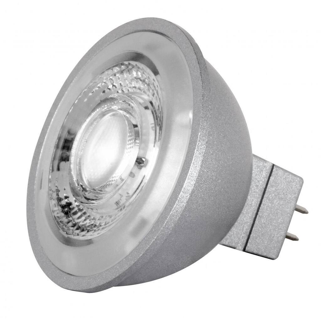 Satco 8W LED MR16 - 3500K - 40' Beam Spread - GU5.3 - 12V