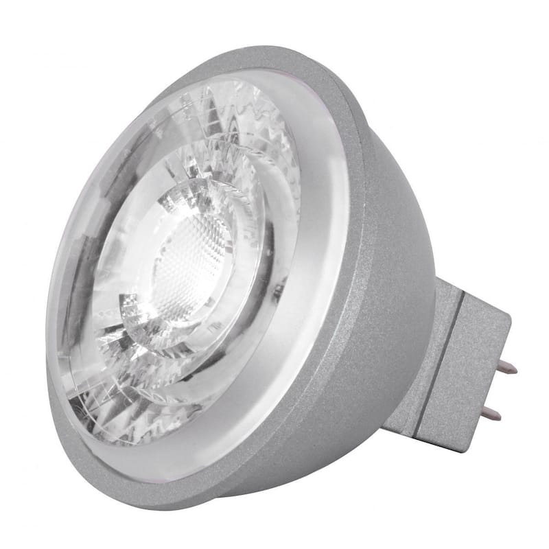 Satco 8W LED MR16 - 3500K - 15' Beam Spread - GU5.3 - 12V