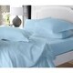 preview thumbnail 5 of 20, Copper Grove Tithonia Double Brushed Microfiber 14" Standard Pocket Fitted Sheet Only - Secure Fit for 12"-16" Deep Mattress King - Aqua