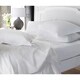 preview thumbnail 18 of 20, Copper Grove Tithonia Double Brushed Microfiber 14" Standard Pocket Fitted Sheet Only - Secure Fit for 12"-16" Deep Mattress Full - White