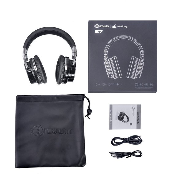 cowin e7 active noise cancelling bluetooth headphones with microphone hi