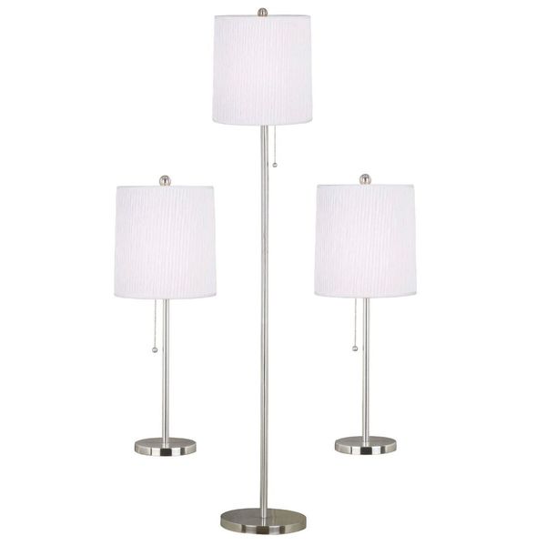 standard lamp with table