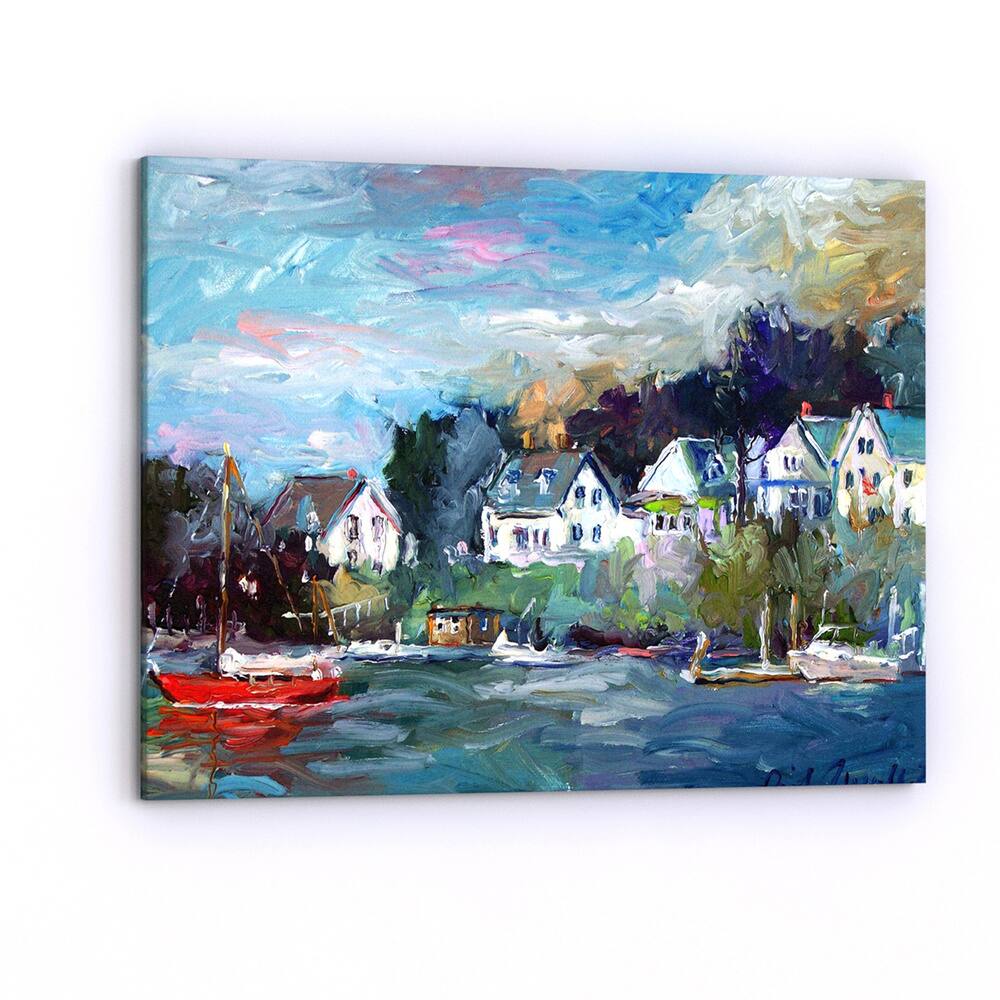 Copper Grove Richard Wallich 'Dock' Canvas Art