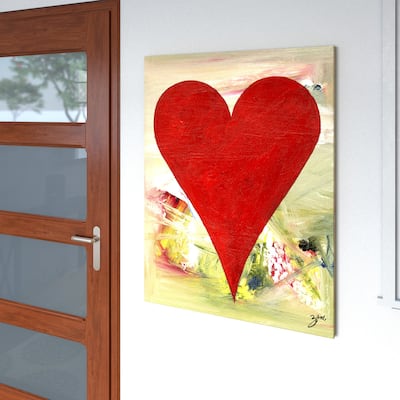 Porch & Den Zane Heartwork Madrid Canvas Art