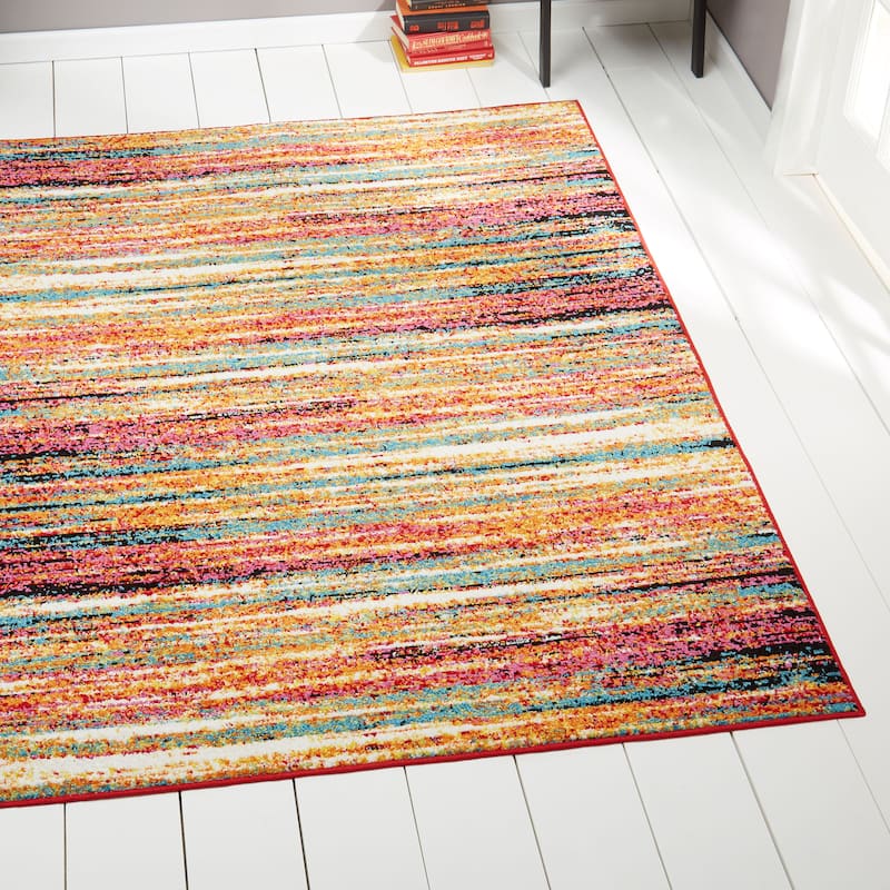 Porch & Den Roland Multi-colored Area Rug - 5'2 x 7'2