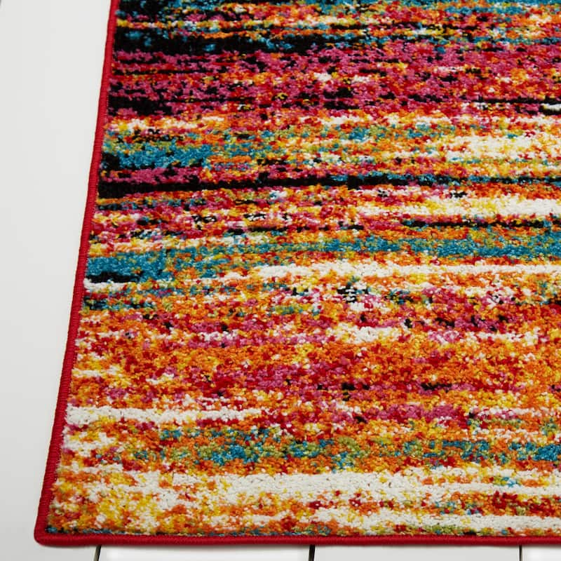Porch & Den Roland Multi-colored Area Rug - 5'2 x 7'2