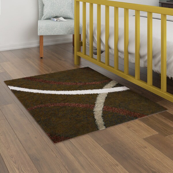 Porch & Den Hampden Keswick Brown/ Beige Area Rug - 3'3 x 4'3
