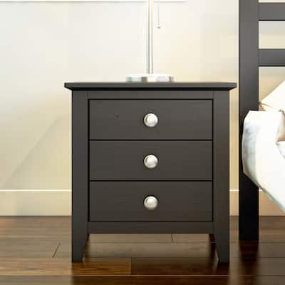 Copper Grove Petun 3-drawer End Table/ Nightstand