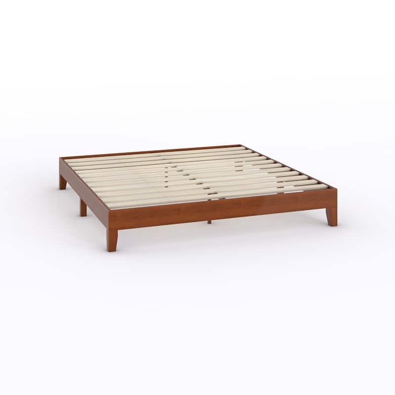 Porch & Den Neron 12-inch Deluxe Wood King-size Platform Bed
