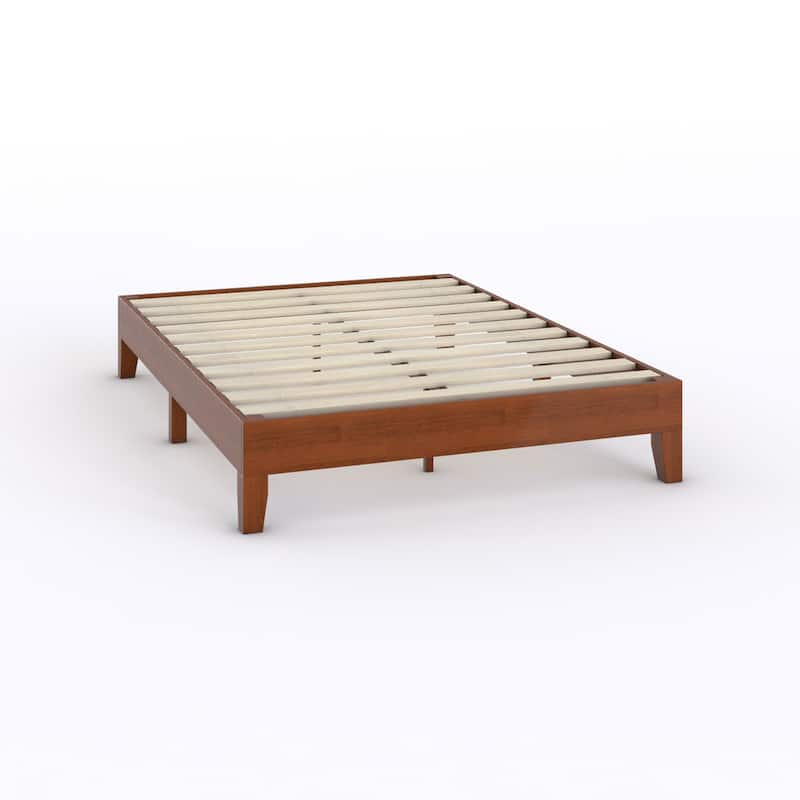 Porch & Den Neron 12-inch Deluxe Wood Full-size Platform Bed