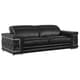 preview thumbnail 7 of 7, DivanItalia Ferrara Luxury Italian Leather Upholstered Living Room Sofa