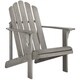 Safavieh Topher Grey Wash Adirondack Chair - Thumbnail 3