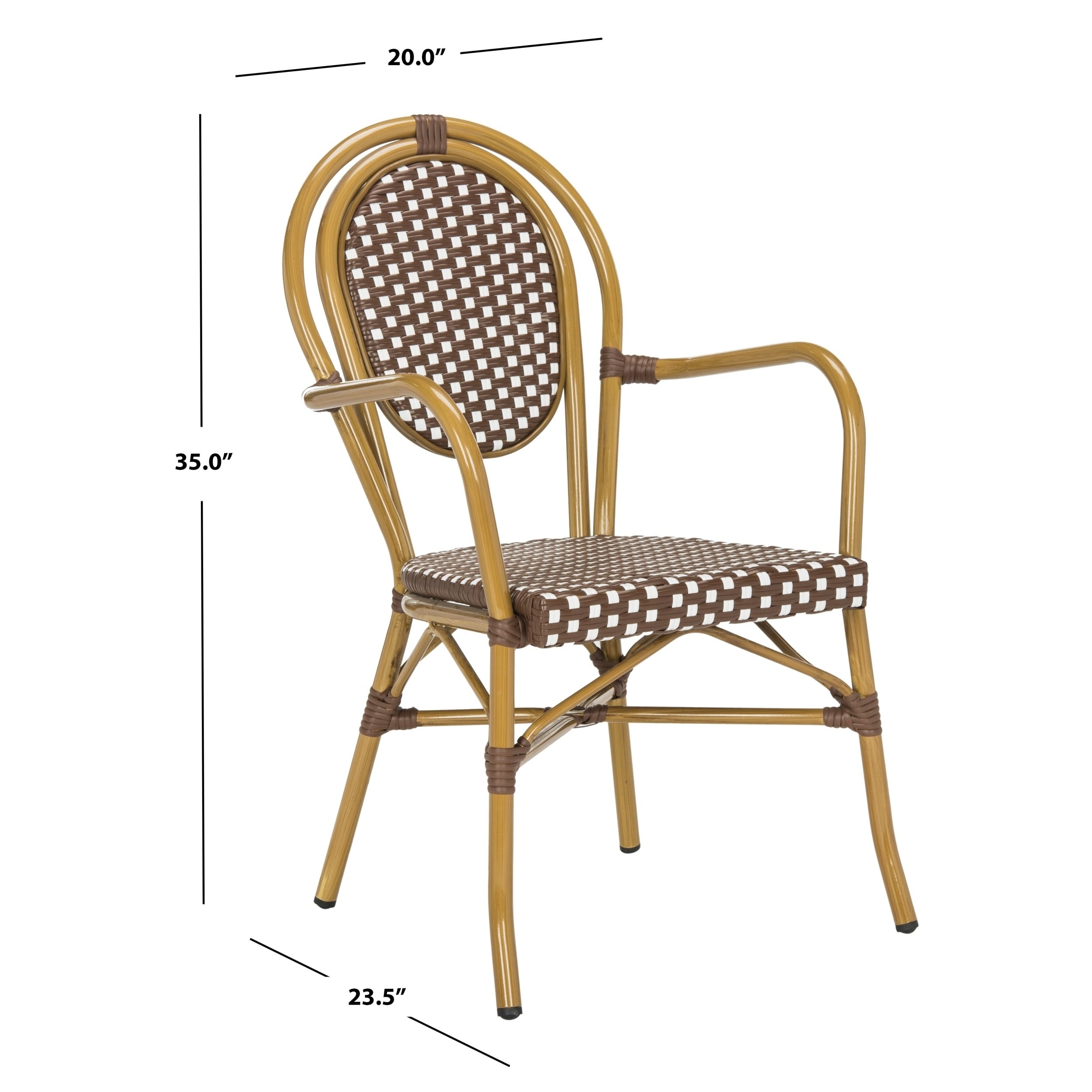 french bistro stacking chair