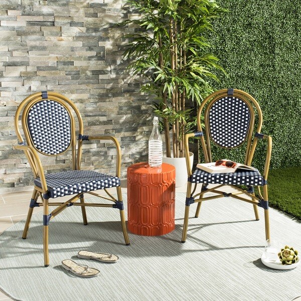 outdoor french style bistro table and chairs