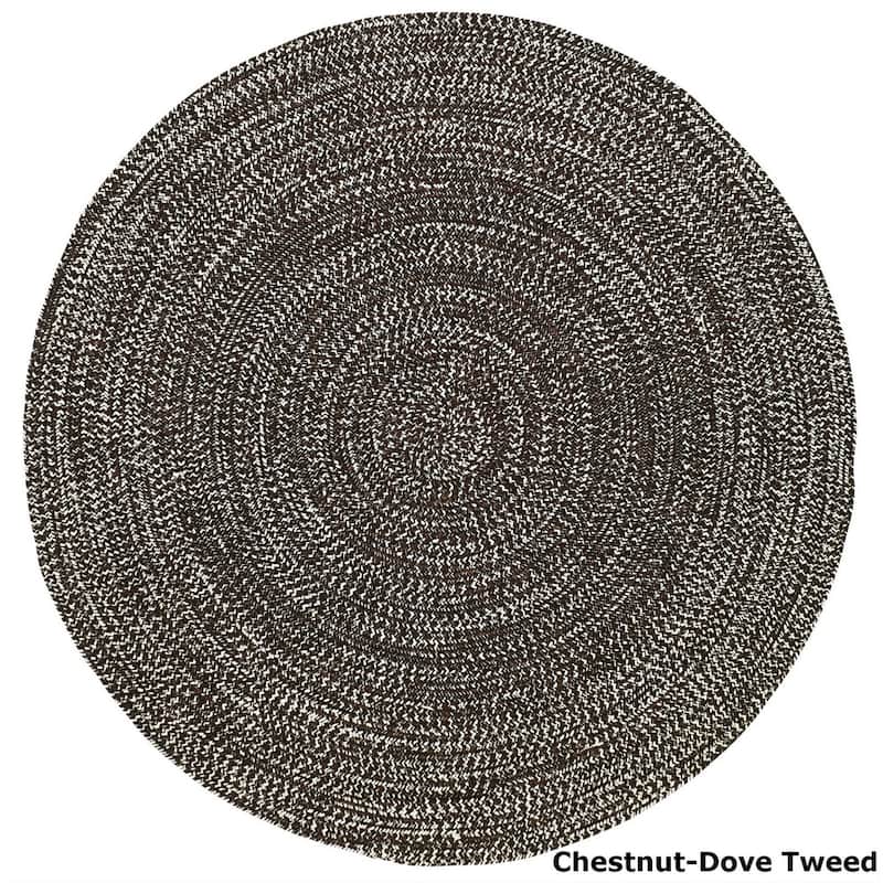 Better Trends Chenille Solid & Tweed Braid Collection is Durable and Stain Resistant Reversible Indoor Area Utility Rug
