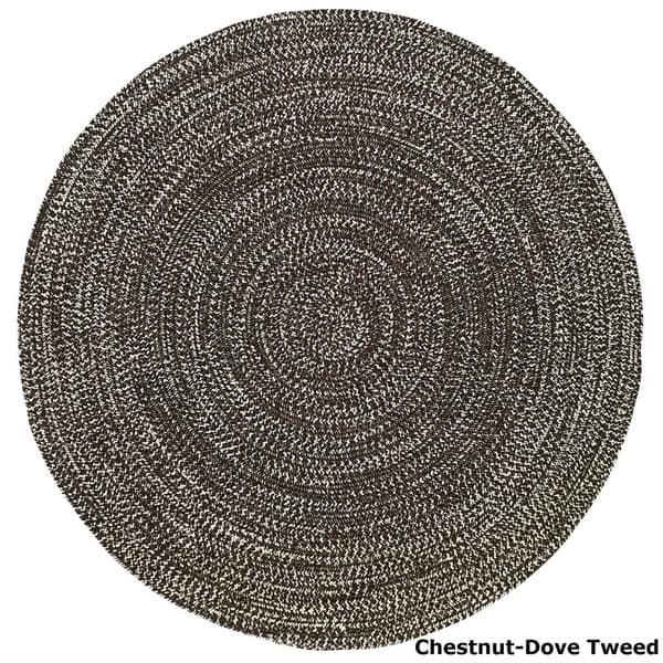 Better Trends Chenille Tweed Braided Rug 30x50 Dove