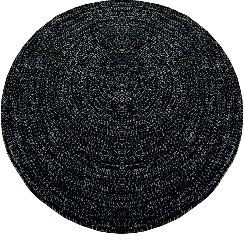 Better Trends Chenille Solid & Tweed Braid Collection is Durable and Stain Resistant Reversible Indoor Area Utility Rug