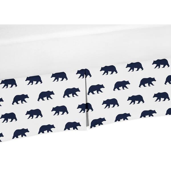 Sweet Jojo Designs Crib Bed Skirt for the Big Bear Collection