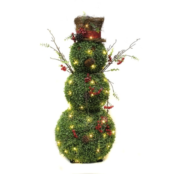puleo international 36 inch lighted snowman topiary christmas decoration - Overstock Christmas Decorations puleo international 36 inch lighted snowman topiary christmas decoration - Overstock Christmas Decorations