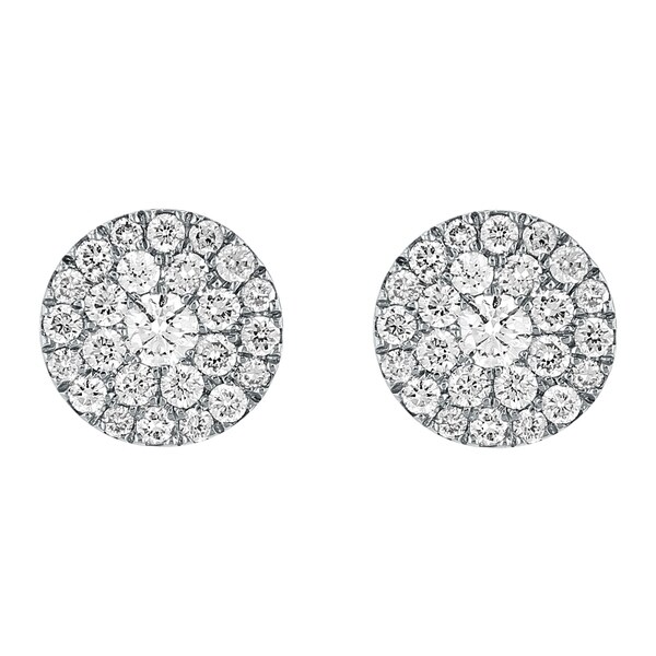 1.4 carat diamond earrings