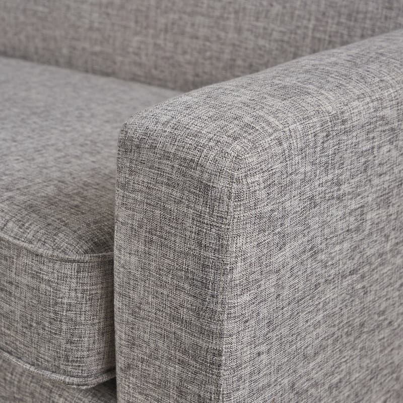 Sawyer Mid Century Modern Fabric Club Chair by Christopher Knight Home