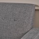 preview thumbnail 9 of 15, Sawyer Mid-century Modern 3-seat Sofa by Christopher Knight Home