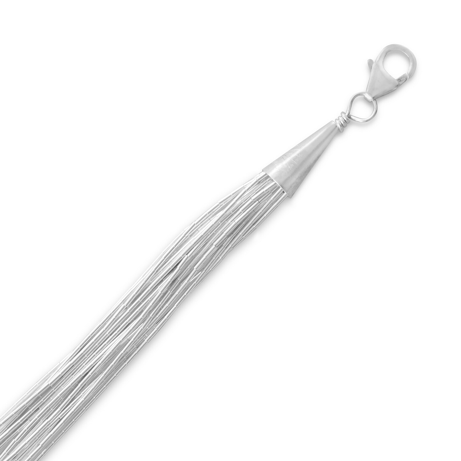 22 1.3mm Snake Chain Solid .925 Sterling Silver Made in Italy