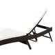Outsunny Adjustable PE Rattan Chaise Lounge Chair - Thumbnail 2