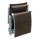 Outsunny Patio Reclining Chaise Lounge Chair with Cushion - Brown - Thumbnail 5