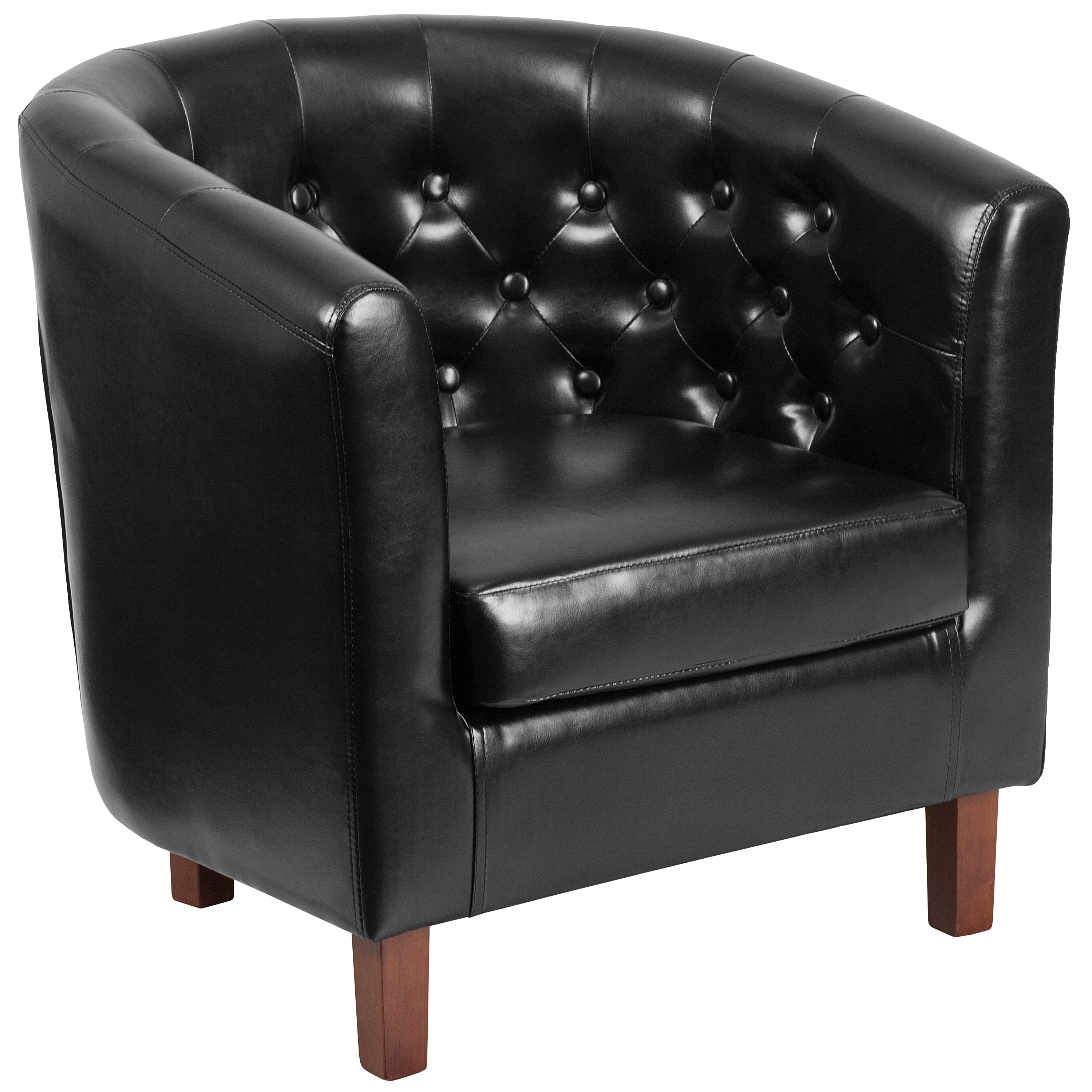 black single sofa chair