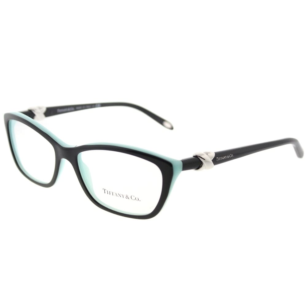 Tiffany & Co. Cat Eye TF 2074 8055 Womens Havana on Transparent Frame Eyeglasses