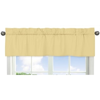 Sweet Jojo Designs Yellow Window Valance