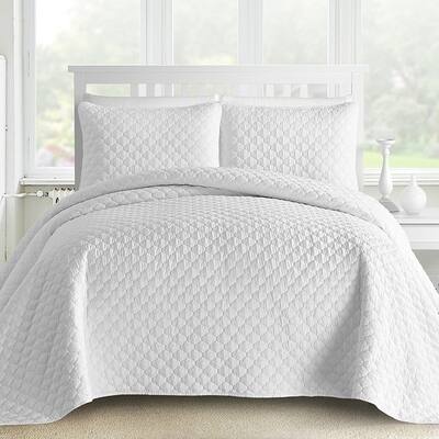 Size King White Quilts Coverlets Find Great Bedding Deals