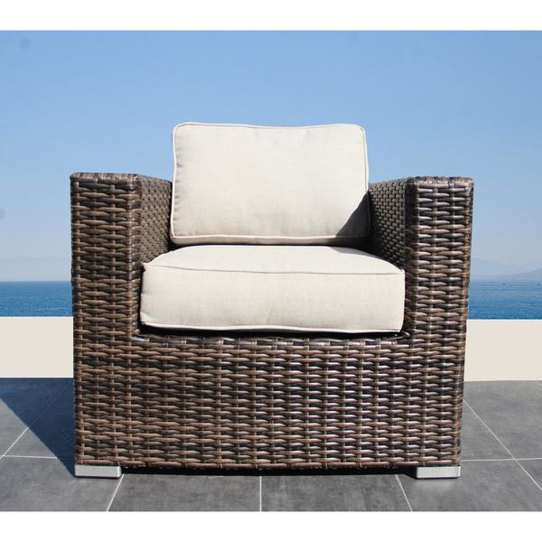 camden light brown wicker outdoor lounge chair